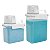 Kit 2 Dispenser Pote Medidor Hermético Porta Produtos Limpeza Organizador Lavanderia Alimentos - Imagem 6