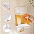 Kit 2 Dispenser Pote Medidor Hermético Porta Produtos Limpeza Organizador Lavanderia Alimentos - Imagem 10