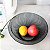 Kit 2 Fruteiras de Mesa Cesta de Frutas Branca Aramada Redonda Cozinha Decorativa - Imagem 3