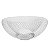 Kit 2 Fruteiras de Mesa Cesta de Frutas Branca Aramada Redonda Cozinha Decorativa - Imagem 4