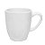 Jogo Kit 4 Canecas Xicara Tulipa de Porcelana Chá Café 260ml Ryo White Oxford - Imagem 2