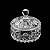 Potiche Bomboniere Baleiro de Vidro Cristal Doces Com Tampa Decorativo Wolff - Imagem 3
