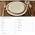 Prato de Sobremesa Cerâmica Mist Matte Rustico Decorado 22cm Wolff - Imagem 5
