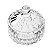 Potiche Bomboniere Baleiro de Vidro Cristal Doces Com Tampa Decorativo - Imagem 4