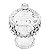 Potiche Baleiro Bomboniere de Vidro Cristal Doces c/ Pé e Tampa Decorativo Wolff - Imagem 4