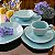 Bowl Tigela Saladeira Porcelana Cumbuca Vasilha Ryo Blue Bay 1,6L Grande Oxford - Imagem 3
