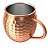 Caneca Moscow Mule de Cobre 470ml Martelada Drink Impermeabilizada - Imagem 7