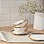 Prato de Sobremesa Porcelana Dubai Luxo 21cm Wolff Dourado - Imagem 2