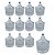 Kit 12 Mini Potiche Pote Bomboniere Baleiro de Vidro Velas Lembrancinha Decorativo - Imagem 1