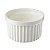 Ramekin Porcelana Branca 100ml Canelado Potinho Petisco Oxford Tigela Molhos - Imagem 1