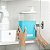 Kit 2 Dispenser Pote Medidor Hermético Produtos Limpeza Organizador Lavanderia 2,3L - Imagem 4