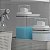 Kit 2 Dispenser Pote Medidor Hermético Produtos Limpeza Organizador Lavanderia 2,3L - Imagem 5