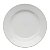 Prato Raso Porcelana Branco Liso 24cm Refeição Oxford Donna - Imagem 1