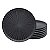 Jogo Kit 6 Pratos Rasos de Cerâmica 26cm Preto Oxford Flat Ônix - Imagem 1