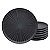 Jogo Kit 6 Pratos Sobremesa de Cerâmica 20cm Preto Oxford Flat Ônix - Imagem 1