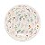 Jogo de Pratos Fundo Kit 6pcs Cerâmica 20,5cm Oxford Unni Jardim Secreto - Imagem 2