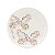 Jogo de Pratos Sobremesa Kit 4pcs Cerâmica 20cm Oxford Unni Jardim Secreto - Imagem 5