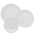 Jogo de Pratos Aparelho Jantar Kit 18 Peças Oxford Porcelana Branco Mia Chef - Imagem 1
