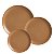 Prato Raso Cerâmica 29cm Refeição Organic Terracota Alleanza Rustico - Imagem 5