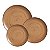 Prato De Sobremesa Cerâmica 20cm Kya Terracota Alleanza Rustico - Imagem 5