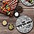 Jogo De Pratos Sobremesa Cerâmica 20cm Kit 4pcs Churrasco Gourmet Alleanza - Imagem 3