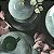 Jogo De Pratos Fundo Cerâmica Kit 6pcs 25cm Provance Alleanza Verde - Imagem 3
