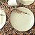 Jogo De Pratos Sobremesa Cerâmica Kit 4 Peças 20cm Coup Vanilla Alleanza Rustico - Imagem 4