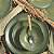 Jogo De Pratos Sobremesa Cerâmica Kit 4 Peças 20cm Kya Olive Alleanza Rustico - Imagem 4