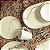 Jogo De Pratos Sobremesa Cerâmica Kit 6 Peças 20cm Coup Vanilla Alleanza Rustico - Imagem 3