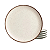 Jogo De Pratos Fundo Cerâmica Kit 4 Peças 25cm Coup Vanilla Alleanza Rustico - Imagem 1