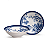 Jogo Bowl Tigela Cumbuca Kit 4 Peças Cerâmica Chinese Garden 300ml Caldo Alleanza - Imagem 1
