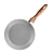 Jogo de Panelas Antiaderente Cerâmica Kit 8 Peças Brinox Conjunto Easy Life Gris - Imagem 6