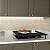 Tampa Para Cooktop 5 Bocas Protetor Fogão Cozinha Mdf Preto - Imagem 2