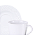 Jogo Xicaras de Chá Café Com Pires Kit 6pcs 185ml Branca Ingrid Tramontina Porcelana - Imagem 5