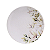 Prato De Sobremesa 21cm Porcelana Magnolia Tramontina Flores - Imagem 1