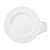 Jogo de Pratos Fundo 23cm Kit 6 Peças Em Porcelana Ingrid Tramontina Branco - Imagem 1