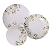 Jogo de Pratos Raso 28cm Kit 6 Peças Em Porcelana Magnolia Tramontina - Imagem 4