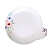 Jogo de Pratos Fundo 22cm Kit 4 Peças Em Porcelana Floratta Tramontina - Imagem 1