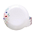 Jogo de Pratos Fundo 22cm Kit 6 Peças Em Porcelana Floratta Tramontina - Imagem 1