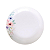 Jogo de Pratos Fundo 22cm Kit 6 Peças Em Porcelana Floratta Tramontina - Imagem 2