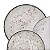Jogo de Pratos Fundo 21cm Kit 4 Peças Em Porcelana Floralis Tramontina - Imagem 3
