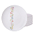 Jogo de Pratos Raso 28cm Kit 6 Peças Em Porcelana Artemis Tramontina - Imagem 1