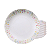 Jogo de Pratos Fundo 22cm Kit 6 Peças Em Porcelana Artemis Tramontina - Imagem 1