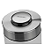Jogo Kit 6 Potes Herméticos Mantimentos Tramontina De Vidro Tampa Inox Condimentos - Imagem 3