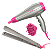 Kit Secador e Prancha Chapinha De Cabelo Gama Elegance New Lumina Tourmaline Ceramic - Imagem 1