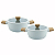Jogo de Panelas Antiaderente Cerâmica Cooktop Fogão Indução 2pcs Fracalanza Conjunto Norma - Imagem 1