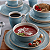 Jogo Kit 6 Tigelas Bowl Cumbuca Cerâmica Caoba 622ml Caldo Sopa Corona - Imagem 4