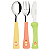 Jogo De Talheres Infantil Tramontina Baby Friends 3 Peças Inox - Imagem 5
