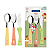 Jogo De Talheres Infantil Tramontina Baby Friends 3 Peças Inox - Imagem 1