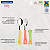 Jogo De Talheres Infantil Tramontina Baby Friends 3 Peças Inox - Imagem 4